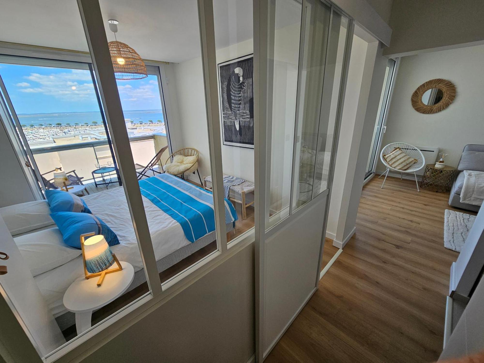 Ferienwohnung Vue Panoramique Sur Bassin,Piscine Et Terrasse Arcachon Exterior foto