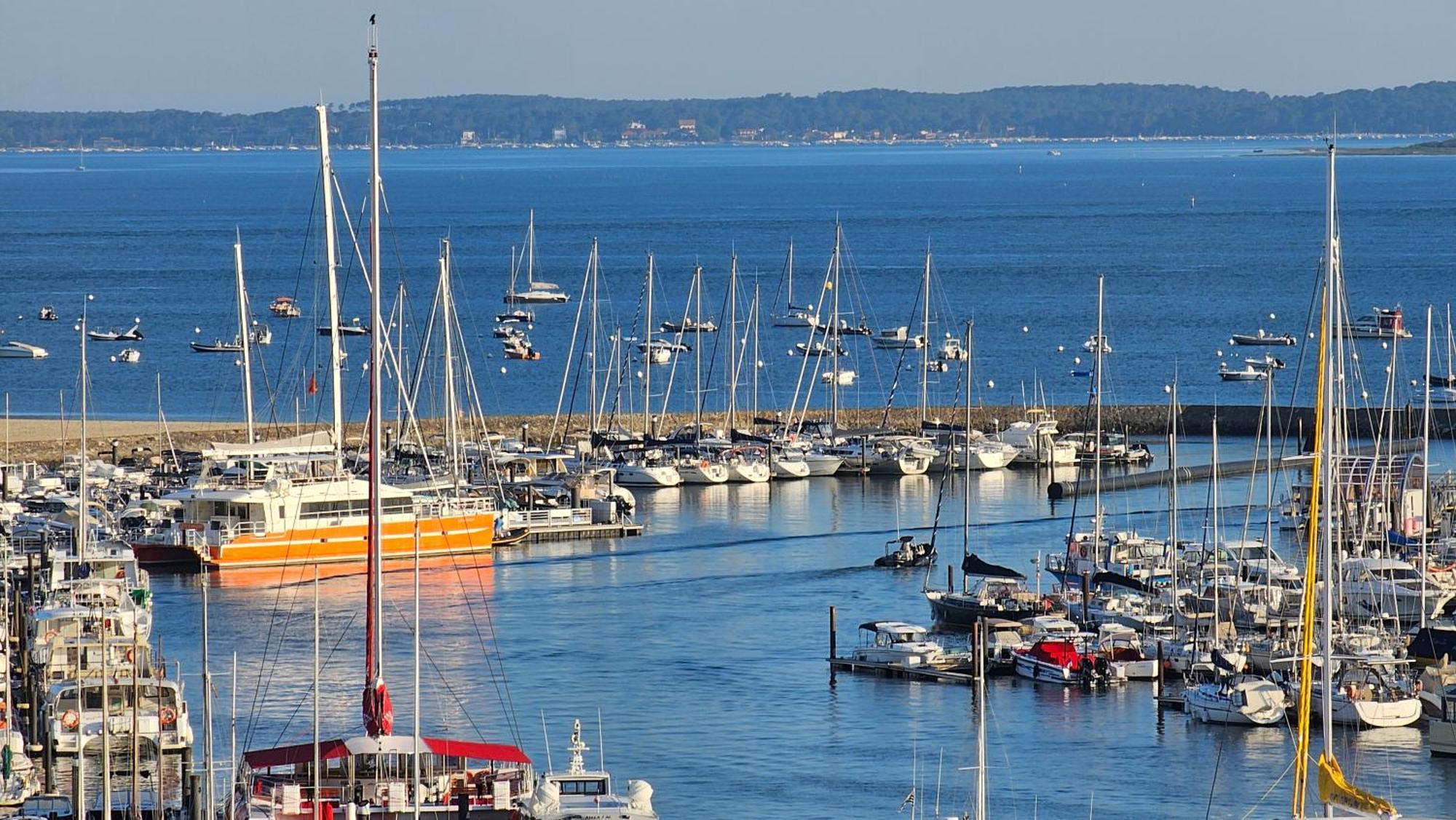 Ferienwohnung Vue Panoramique Sur Bassin,Piscine Et Terrasse Arcachon Exterior foto